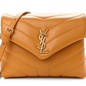 New Authentic Saint Laurent Monogram Toy Loulou Quilted Leather Crossbody Bag